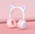 AIKSWE Bluetooth AIKSWE Bluetooth Headphones glowing cute LED Cat Ear