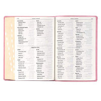 
              KJV Holy Bible, Giant Print Full-Size, Pink Faux Leather King James Version
            
